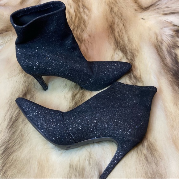 Sparkly Black heels - Picture 2 of 8